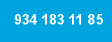 934 183 11 85